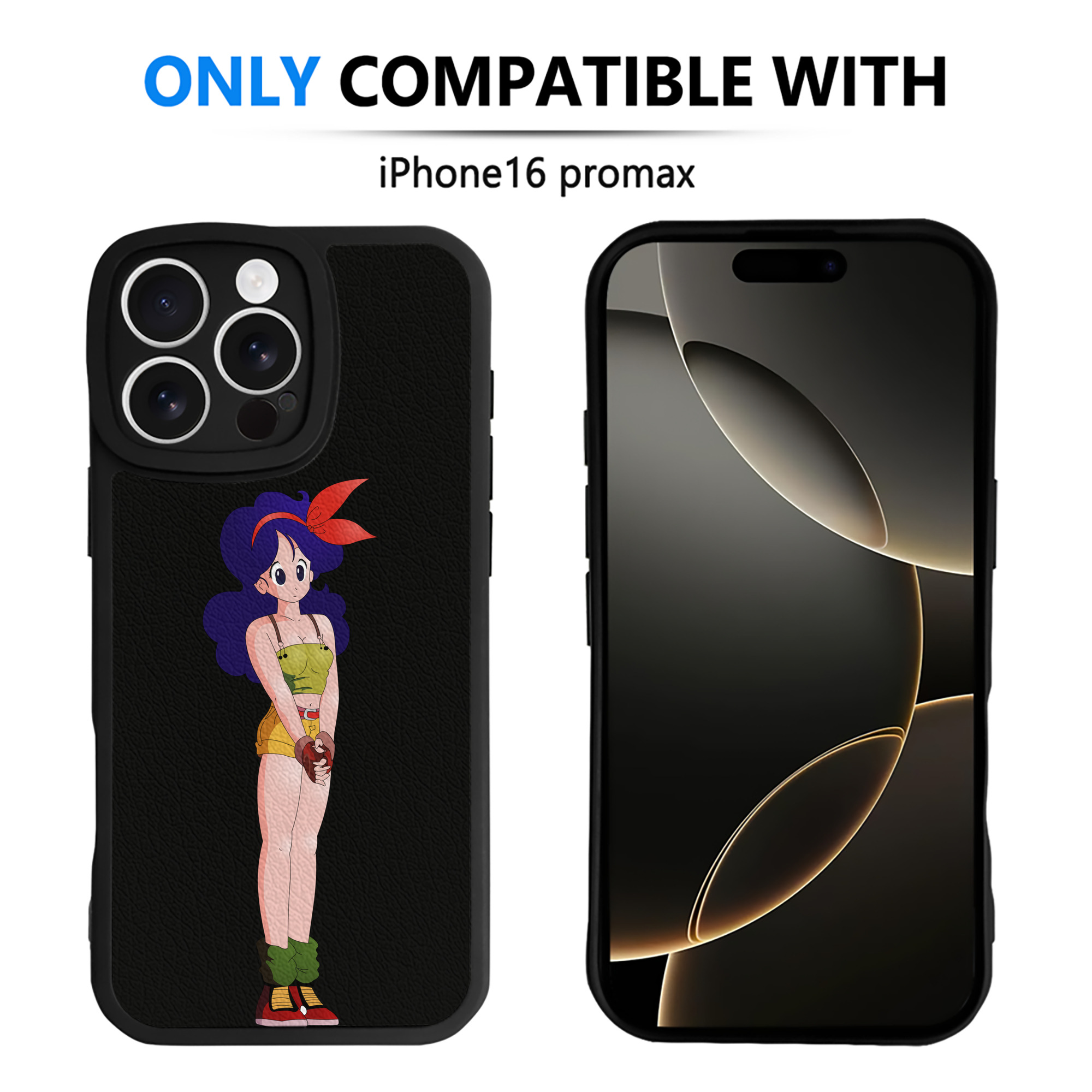 （画像用） ドラゴンボール DRAGON BALL 【iPhone 16シリーズ対応】シリコンスマホケース（レザー調） 材質：シリコン